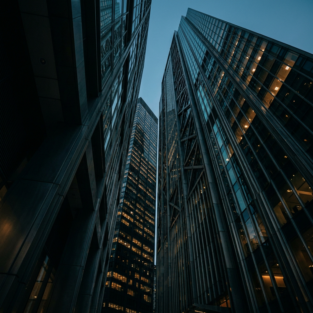 Commercial office building exterior